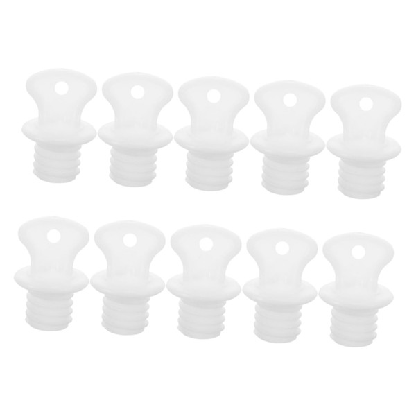 Totority 10pcs Hot Water Bottle Stoppers with Spiral Design Leakproof