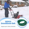 Lirupdovio 2 Pack 585416MA 585416 Snow Thrower Auger Belt for