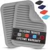Zulay 2-Pack 9"x12" Silicone Trivets for Hot Pots & Pans