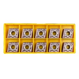 GBJ 10pcs CNMG 432 -MA CNMG120408 -MA Bronze Carbide Turning Inserts for Machining Mild Steel