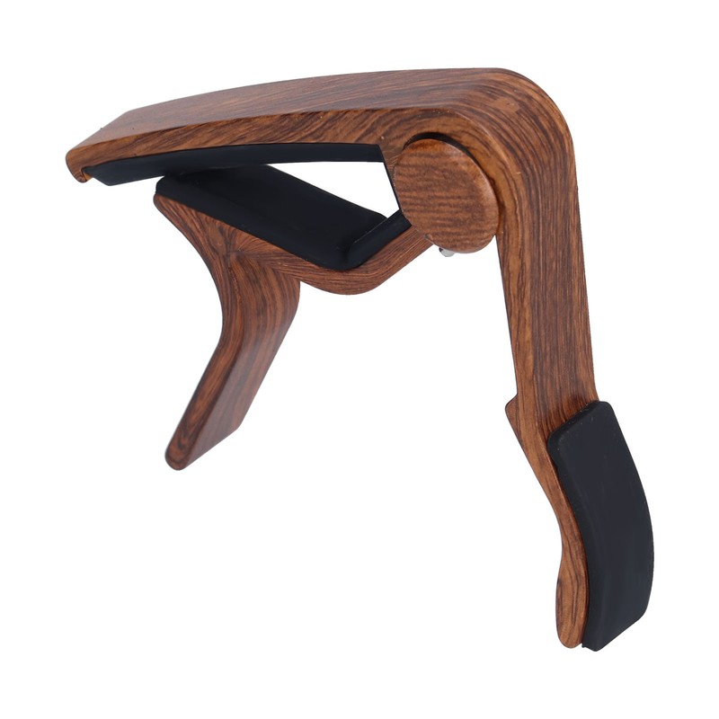 Guitar Capo Small Portable Noiseless Silicone Pad Spring Loaded Capo