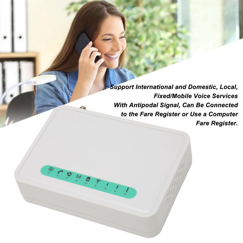 Fixed Wireless Terminal Quad Band 4G GSM Supported Antipodal Signal