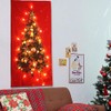KuSONG Tapestry Christmas Tree, Xmas Tree Christmas Art Tapestries for