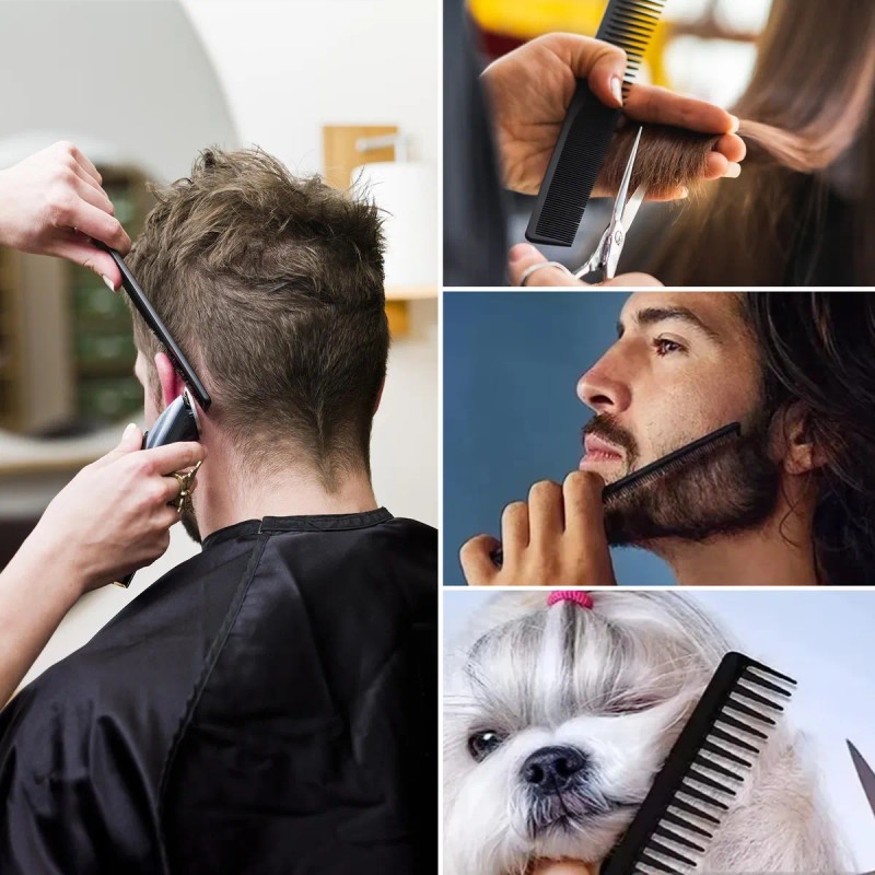 20kit Peluquera Peine Conjunto Profesional Peluquer Y Clip