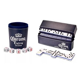 Domino Corona Extra + Cubilete Corona Extra