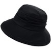 Comhats Ladies' Foldable Rain Hat, Sun Hat, Waterproof, Wide Brim,