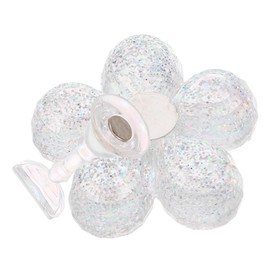 Outanaya Plum Blossom Magnetic Nail Stand for Art Display Stable Practice Holder for DIY Nail Salon for Fingernail Painting and Home Decoration