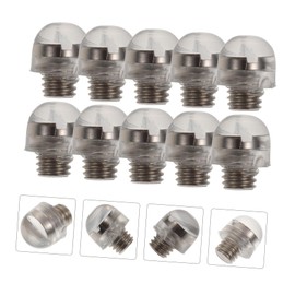 SUPVOX 2sets 10 Pcs Hairdressing Scissors Mufflers Silencers for Hair Grooming Noise Reducing Accessories for Scissors Lightweight and Compact Design 10pcs*2