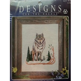 Wolf - 8x10 Cross Stitch Kit - Heirloom Treasures #5211