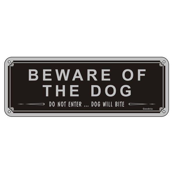 Beware of the Dog Sign Aluminum Metel,Do Not Enter Sign,