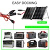 Solar to 30A Copper Mobile Energy Storage Battery Adapter Cable