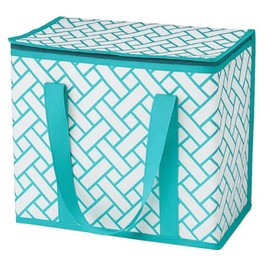 DURASACK Large Insulated Food Delivery Bag – 16"x9"x13" Reusable Thermal Tote for Hot & Cold Transport – Lightweight Grocery, Lunch, and Takeout Carrier – Water-Resistant, Foldable