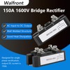 Singe Phase Rectifier Module Diode Bridge Rectifier 4 Terminals MDQ