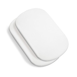 Maxi-Cosi Iora Lenzuolini Impermeabili, Biancheria da Letto per Lettino, Coprimaterasso Impermeabile e Lenzuola con Angoli per Culla Co-sleeping Maxi-Cosi Iora e Tori, Set da 2, Bianco