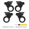 BQLZR Luggage Wheels Spinner Suitcase W003 with Screw for Travel