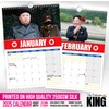 The Calendar King // Kim Jong-Un - 2025 Wall Calendar