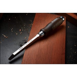 Piercing chisel / Mortise chisel 14 mm with Wooden handle for Pin holes