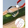 MYGLOAR Pack of 2 Tomato and Kiwi Peelers, Vegetable Peeler,
