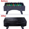 Foosball Table Cover Soccer Table Cover Protection Waterproof Outdoor/Indoor UV