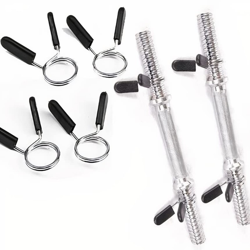 MuscleForge® Spring Collars 30 mm, Pack of 2 Barbell Clasps
