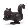 BRASSTAR Cast Iron Squirrel Statue Garden Home Office Desk Decor