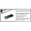 Decor Grates PL210-AL 2-Inch by 10-Inch Plastic Floor Register, Almond