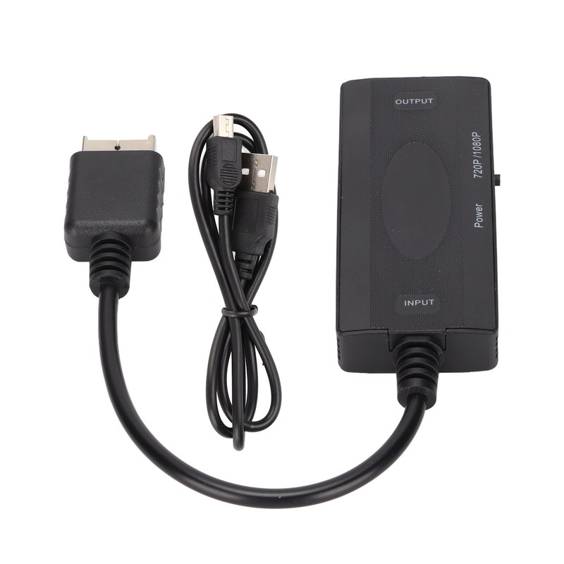 Game Console Adapter Cable Drive Free for PS2 to HD