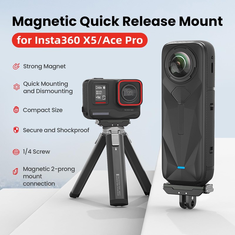 Gaekol Ace Pro 2 Quick Release Mount, Snap-On Magnetic 2