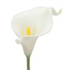 Duovlo 20pcs Calla Lily Bridal Wedding Bouquet Lataex Real Touch