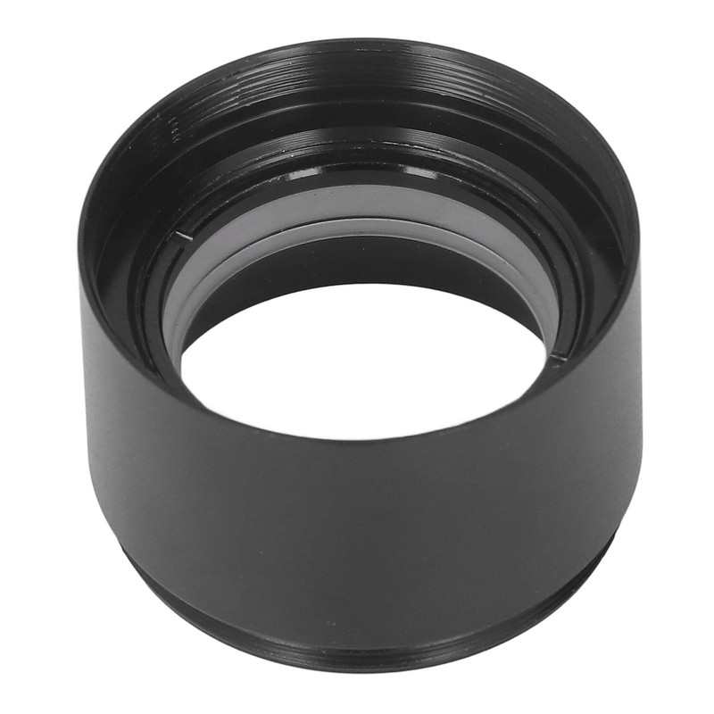 Auxiliary Objective Lens Aluminum Alloy 0.5X Microscope Part for SM