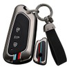 ontto Metal Key Case Car Key Case Protective Cover Fits