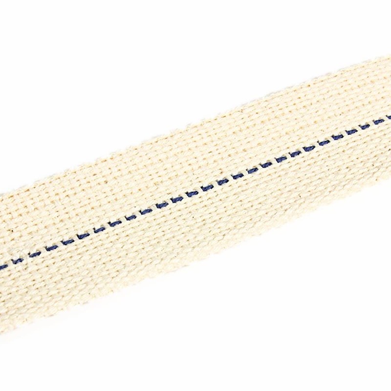 NKlaus 1 Metre Flat Wick 35 mm 100% Natural Cotton