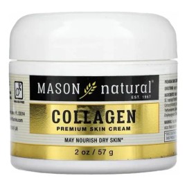Crema Facial Mason Natural Colágeno Piel Todo Tipo Sin Parabenos 57g