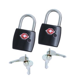 Reldor 2 Piece 20mm TSA Luggage Locks with Durable Zinc Alloy Construction, 4 Spare Keys, and TSA-Approved Suitcase Padlocks with Keys – Perfect for Travel Bags, Gym Lockers, and Luggage Security