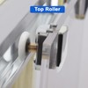 Cokritsm Shower Door Rollers 25mm Shower Door Rollers Runners Wheels