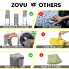 Zuvo Microfibre Cloth For Car(12-Pack)- Ultra Soft, Scratch Free, Highly
