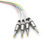 4 Channel 1/4" TRS Snake Cable - 5 Feet Long