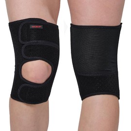 Aider Knee Brace Type 2 - Adjustable Compression Brace, Breathable Neoprene, Unique Anti-Slip and Comfort Design, Knee Brace for Sports, Arthritis, Joint Pain (Left)