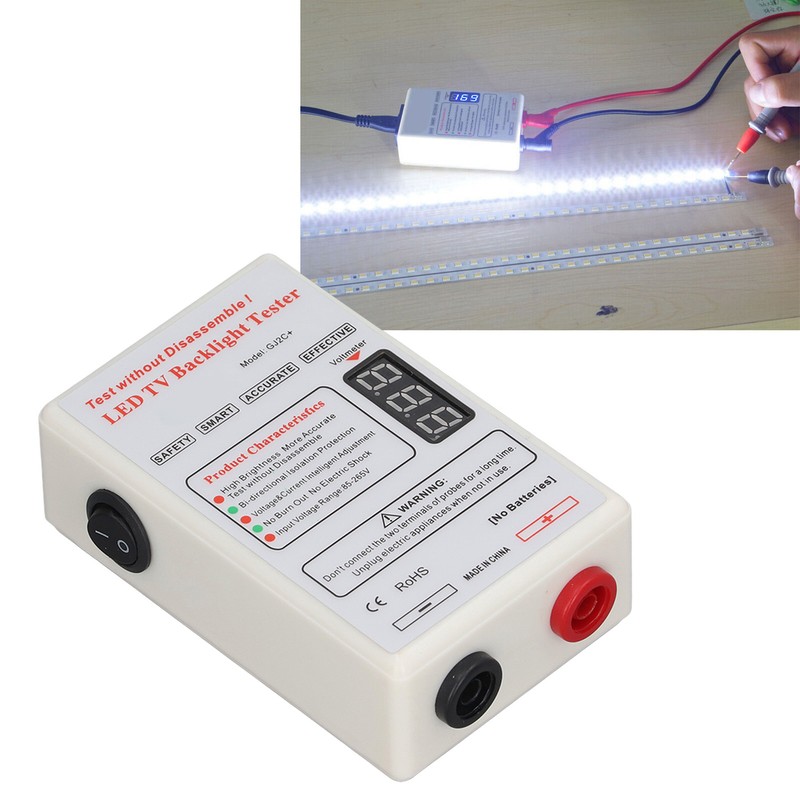 LED Light Tester Free Screen Removal Soft Start Portable TV