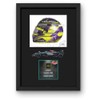 Lap Legends Lewis Hamilton (Car) Framed Display Gift with Reproduced