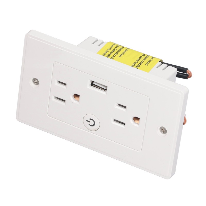 Smart Wall Outlet USB Voice Control Multifunctional WiFi Wall Socket