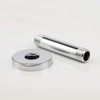 Purelux Ceiling Mount Shower Arm 4 Inches Made of Stainless