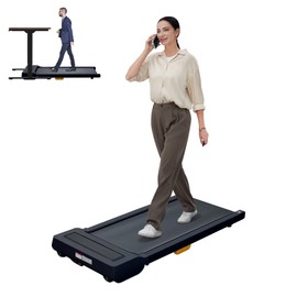 Flexispot Walking Pad, Under Desk Treadmill with 2.25HP Brushless Motor, 3 in 1 Portable Running Machine, Countdown Modes, Spacious Jogging Area for Home, Office Workout, 275 lbs Capacity, Black