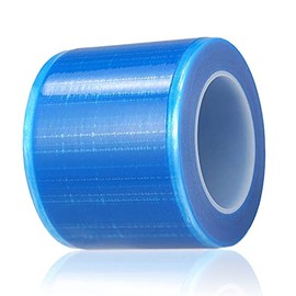 Barrier Film - Beoncall 1200 Sheets Tattoo Barrier Film Roll Tape Blue 4" x 6" Disposable Protective PE Dental Film Barrier Tape for Dental Tattoo and Makeup Microblading