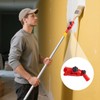 Multi-angle brush extension, 180° swivel for extension rod attachments, multi-angle