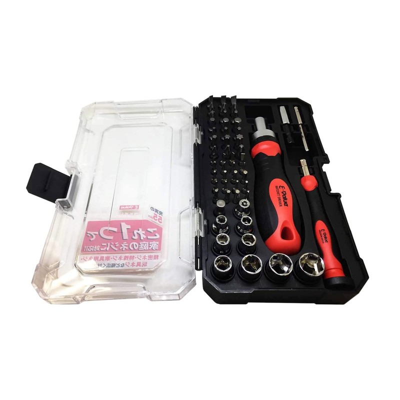 E-Value ERD-140 Multi Screwdriver Set, Hexagonal Diversion: 0.25 inches (6.35