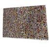 Set of 4 Sparkling Crushed Diamond Table Mat Set, Home