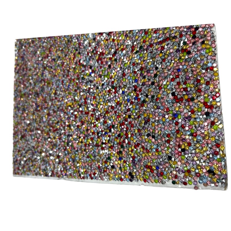 Set of 4 Sparkling Crushed Diamond Table Mat Set, Home