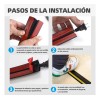 Organizador Y Protector De Cables Para Pisosd-line Con 5m