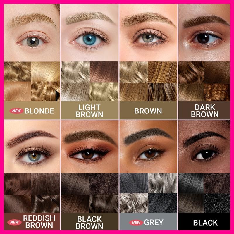 iMethod Curved Eyebrow Pen - Microblading, Liquid, 2-in-1 Dual-Ended with